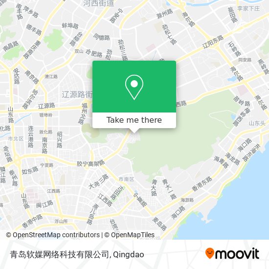 青岛软媒网络科技有限公司 map