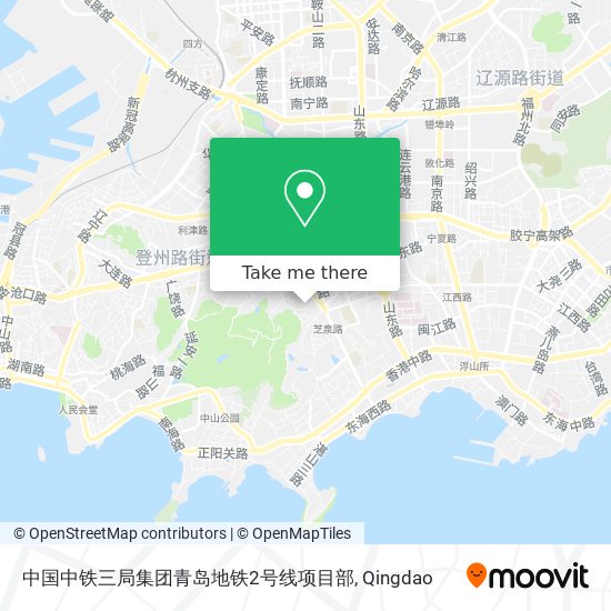 中国中铁三局集团青岛地铁2号线项目部 map