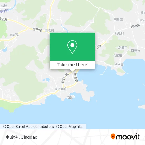 南岭沟 map