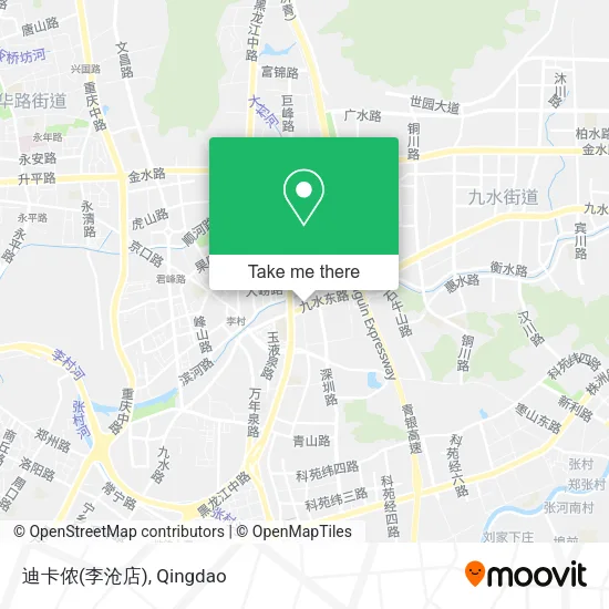 迪卡侬(李沧店) map
