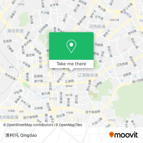 澳柯玛 map