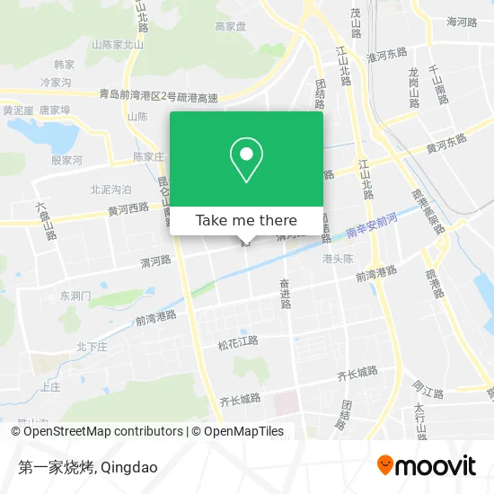 第一家烧烤 map