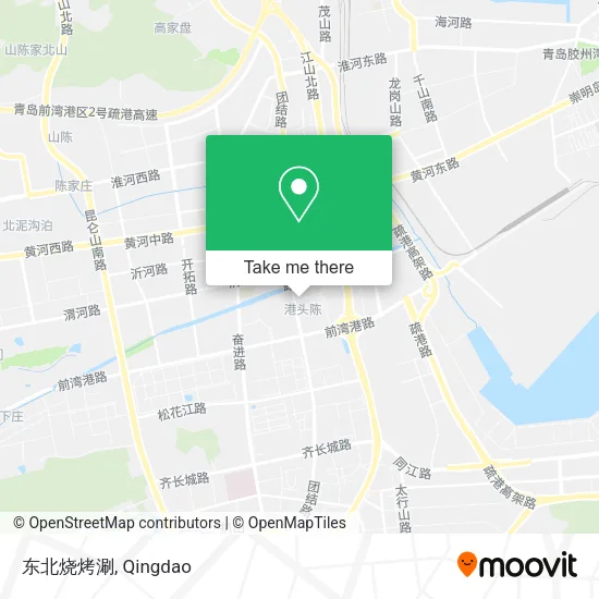东北烧烤涮 map