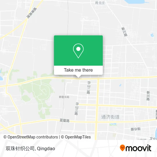 双珠针织公司 map