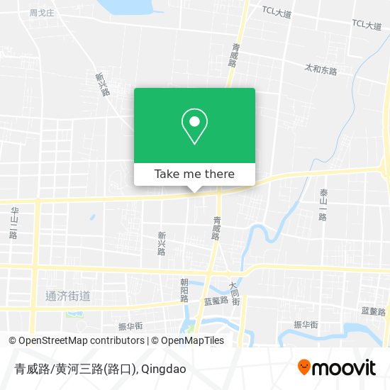 青威路/黄河三路(路口) map