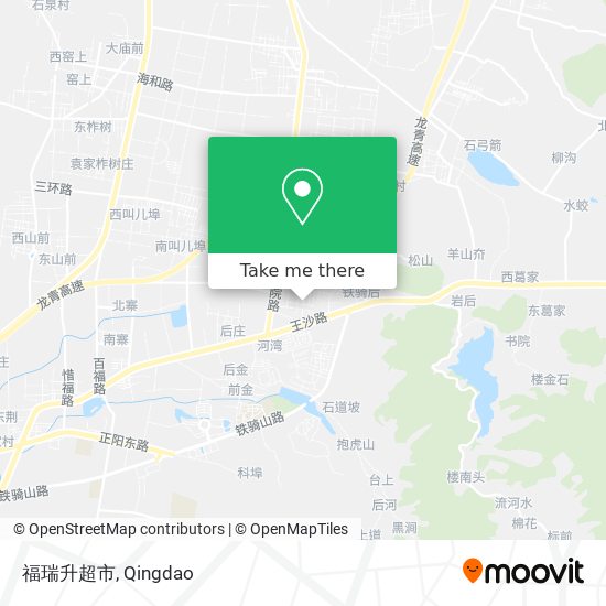福瑞升超市 map
