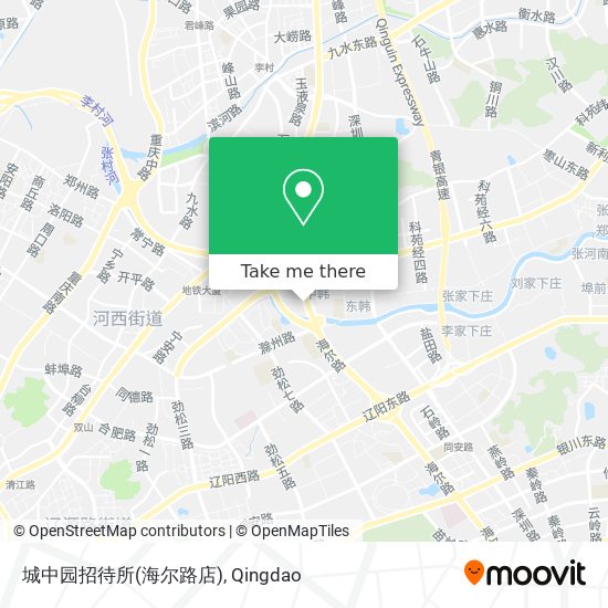 城中园招待所(海尔路店) map