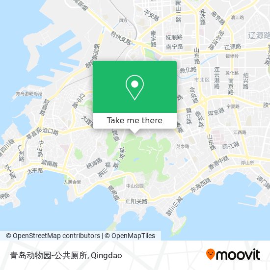 青岛动物园-公共厕所 map