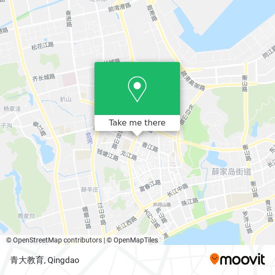 青大教育 map