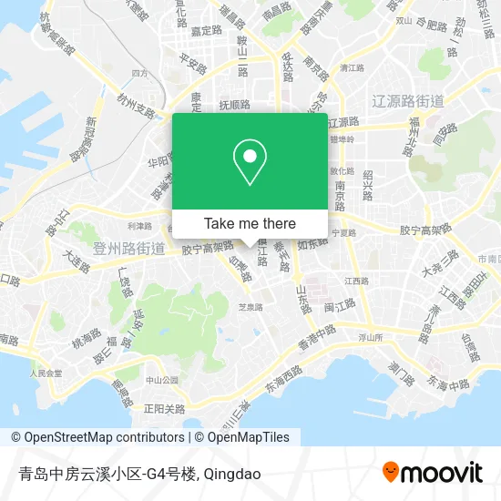 青岛中房云溪小区-G4号楼 map