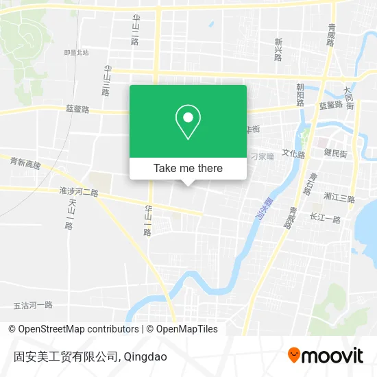 固安美工贸有限公司 map
