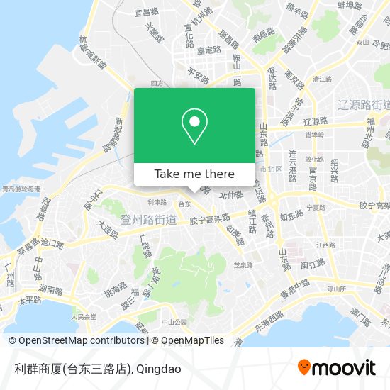 利群商厦(台东三路店) map