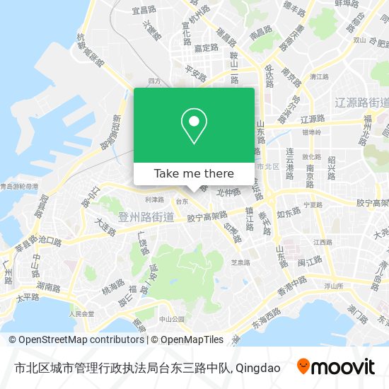 市北区城市管理行政执法局台东三路中队 map