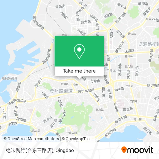 绝味鸭脖(台东三路店) map