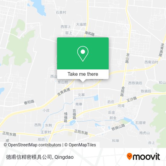 德甫信精密模具公司 map