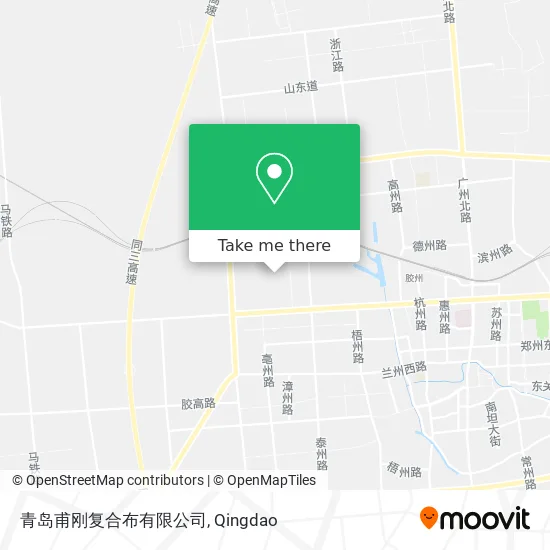 青岛甫刚复合布有限公司 map