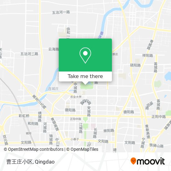 曹王庄小区 map