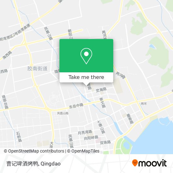 曹记啤酒烤鸭 map