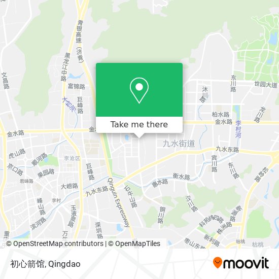 初心箭馆 map
