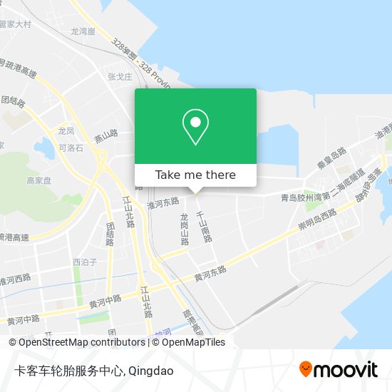 卡客车轮胎服务中心 map