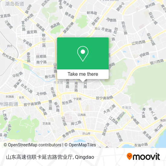 山东高速信联卡延吉路营业厅 map