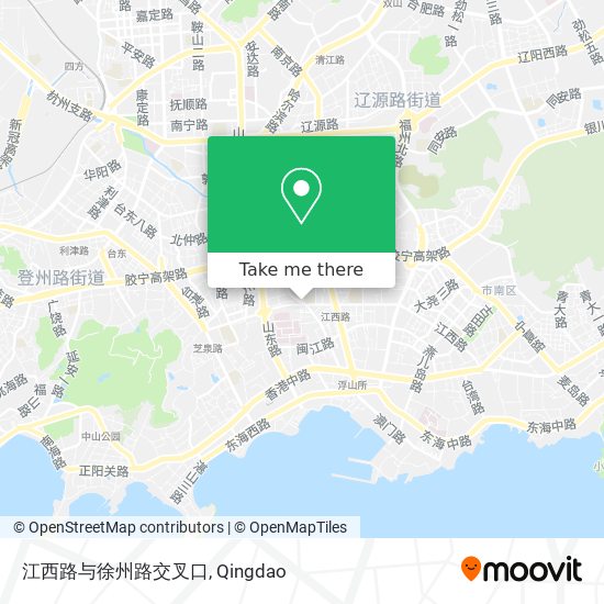 江西路与徐州路交叉口 map