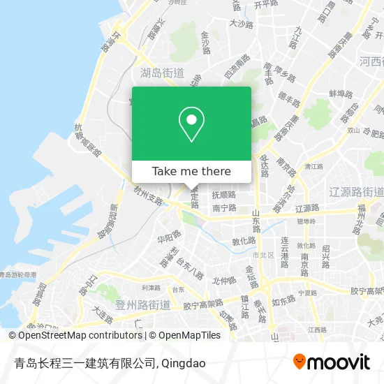 青岛长程三一建筑有限公司 map