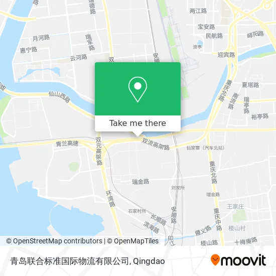 青岛联合标准国际物流有限公司 map