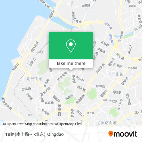 18路(南丰路-小埠东) map