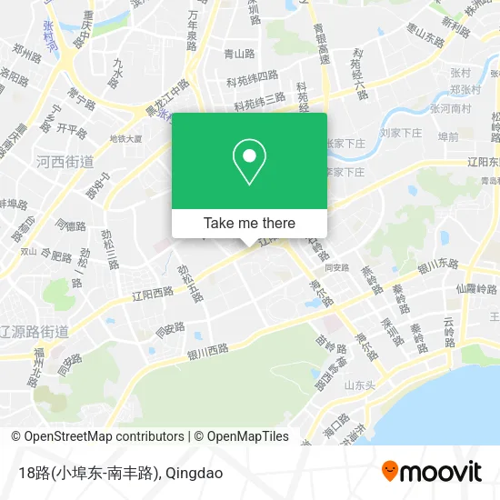 18路(小埠东-南丰路) map