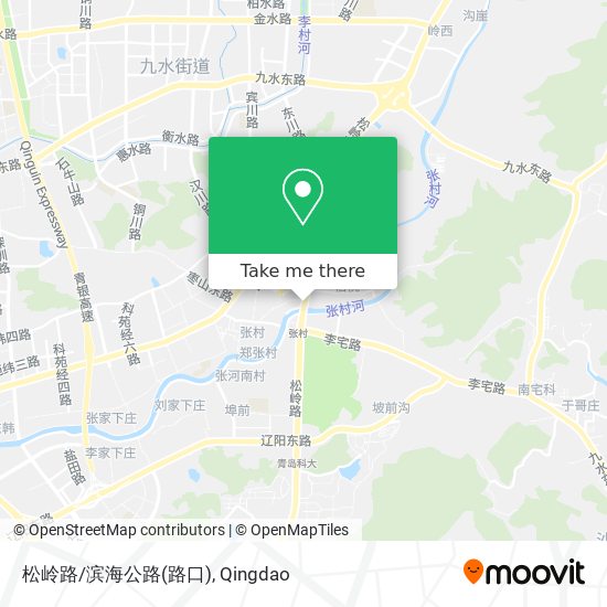 松岭路/滨海公路(路口) map