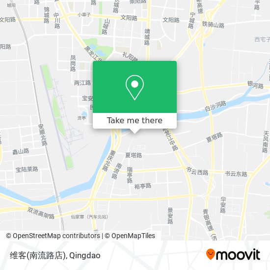 维客(南流路店) map