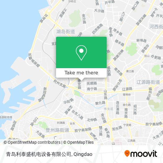 青岛利泰盛机电设备有限公司 map