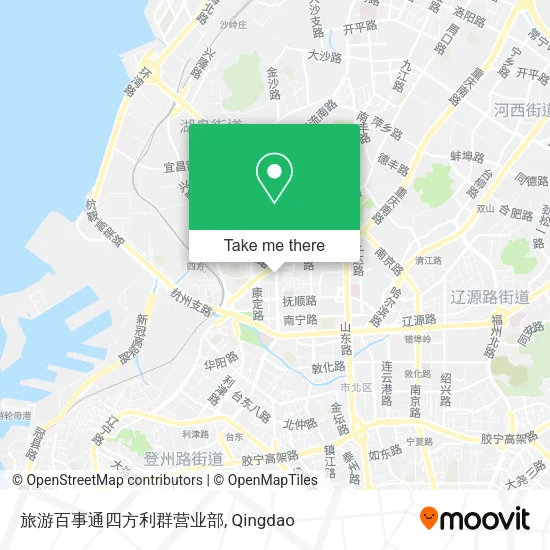 旅游百事通四方利群营业部 map