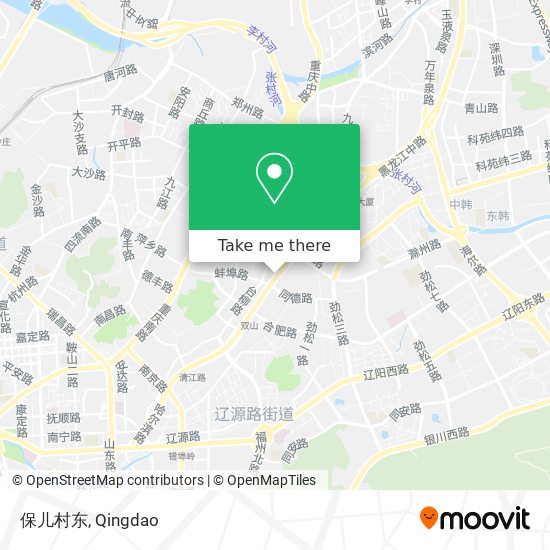 保儿村东 map