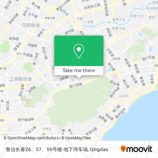 鲁信长春26、57、59号楼-地下停车场 map