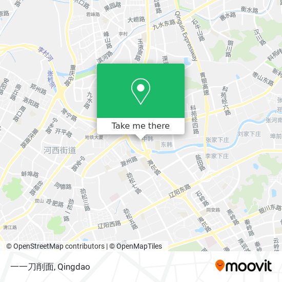 一一刀削面 map