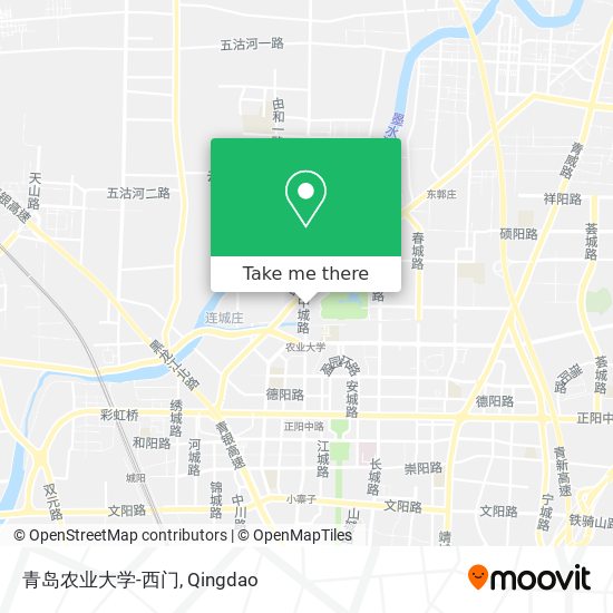 青岛农业大学-西门 map