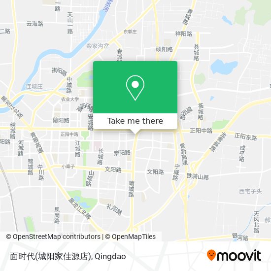 面时代(城阳家佳源店) map