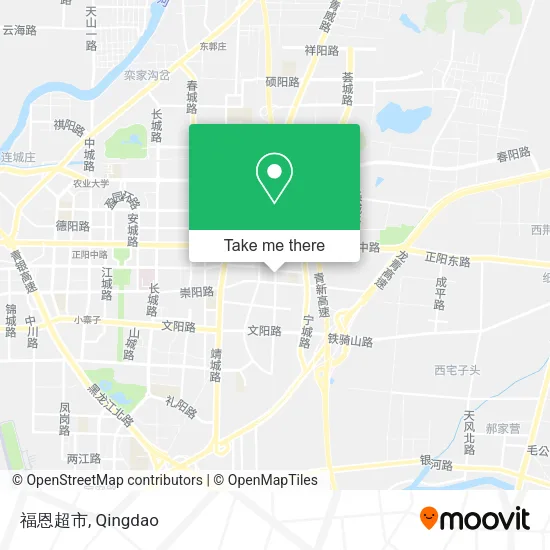 福恩超市 map