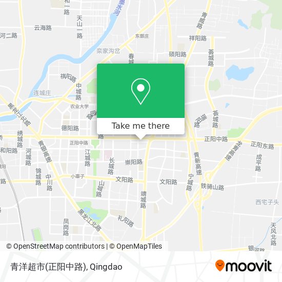 青洋超市(正阳中路) map