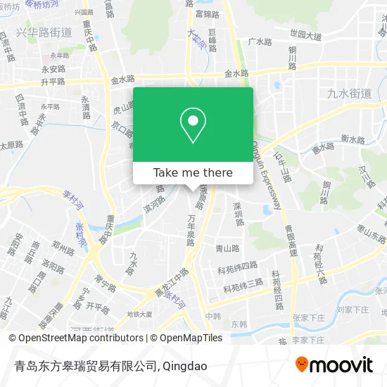 青岛东方皋瑞贸易有限公司 map