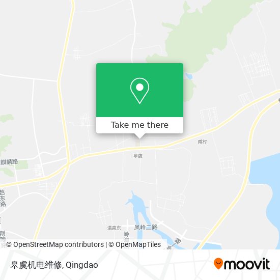 皋虞机电维修 map