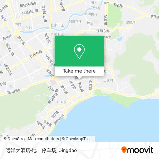 远洋大酒店-地上停车场 map