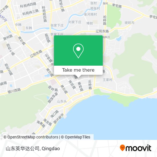 山东英华达公司 map