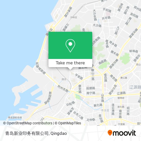 青岛新业印务有限公司 map