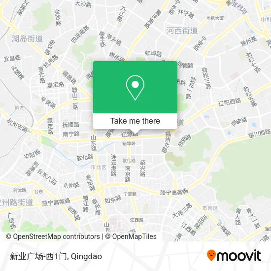 新业广场-西1门 map