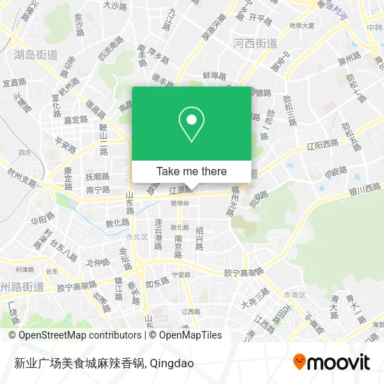 新业广场美食城麻辣香锅 map