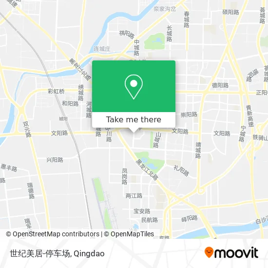 世纪美居-停车场 map