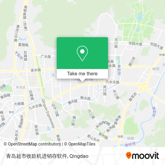 青岛超市收款机进销存软件 map